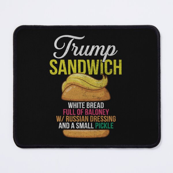 Item preview, Trump Sandwich White Bread Funny designed and sold by ironicmuscle.