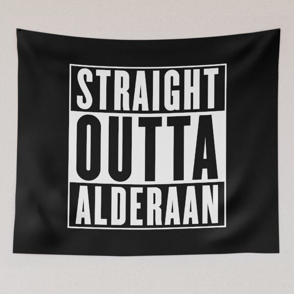 Item preview, Straight Outta Alderaan designed and sold by The Common Tee.