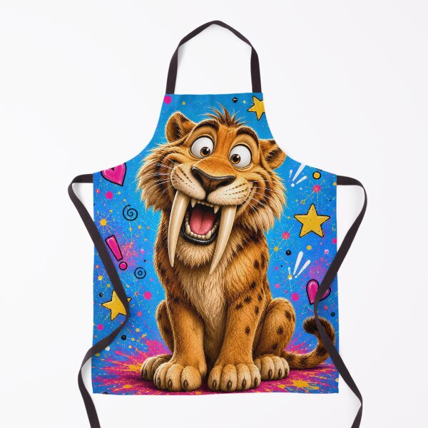 Item preview, Goofy Saber Tooth Pop Art designed and sold by Rohan132.
