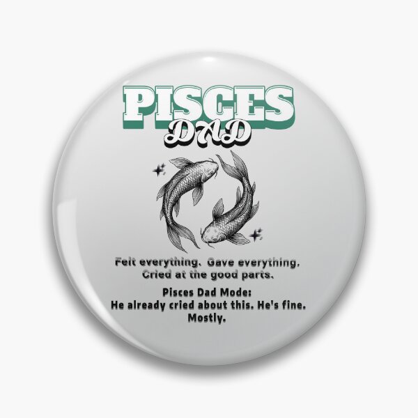 Item preview, Pisces Dad Mode designed and sold by ZenWealthDesign.