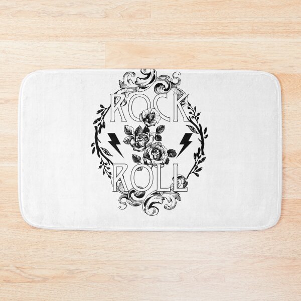 Item preview, Vintage Rock and Roll Rose Filigree Graphic designed and sold by The secret storage room.