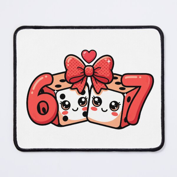 Item preview, Playing Cards Preppy humor Retro Dice 6 7 Coquette Pink Valentine designed and sold by ArtDesignTp.