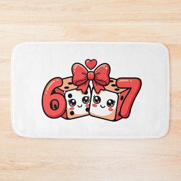 Item preview, Playing Cards Preppy humor Retro Dice 6 7 Coquette Pink Valentine designed and sold by ArtDesignTp.