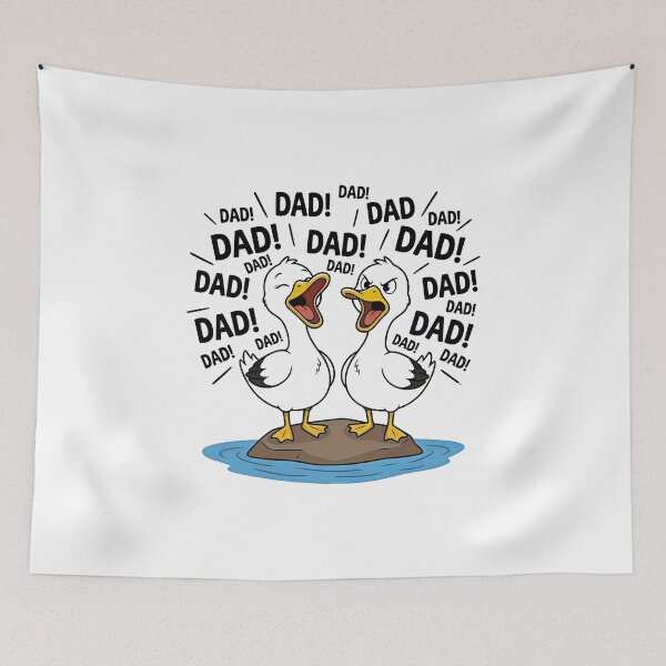Item preview, Funny Dad Seagull Father Seagulls Yelling Dad ,happy Father's day designed and sold by gear-posters.