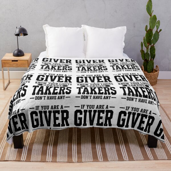 Item preview, If You Are A Giver Know Your Limits Funny Motivational Quote Shirt designed and sold by Beauty2244.