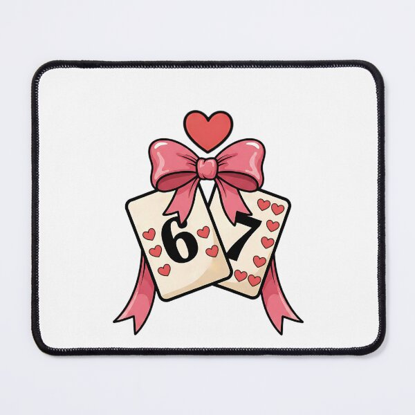 Item preview, funny six seven 67 dice retro dice valentine art Valentine designed and sold by ArtDesignTp.