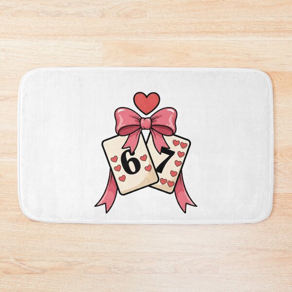 Item preview, funny six seven 67 dice  retro dice valentine art Valentine designed and sold by ArtDesignTp.
