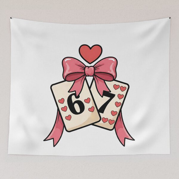 Item preview, funny six seven 67 dice  retro dice valentine art Valentine designed and sold by ArtDesignTp.