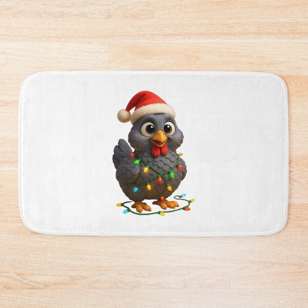 Item preview, Christmas Blue Andalusian Chicken 1 designed and sold by Sillytoe.