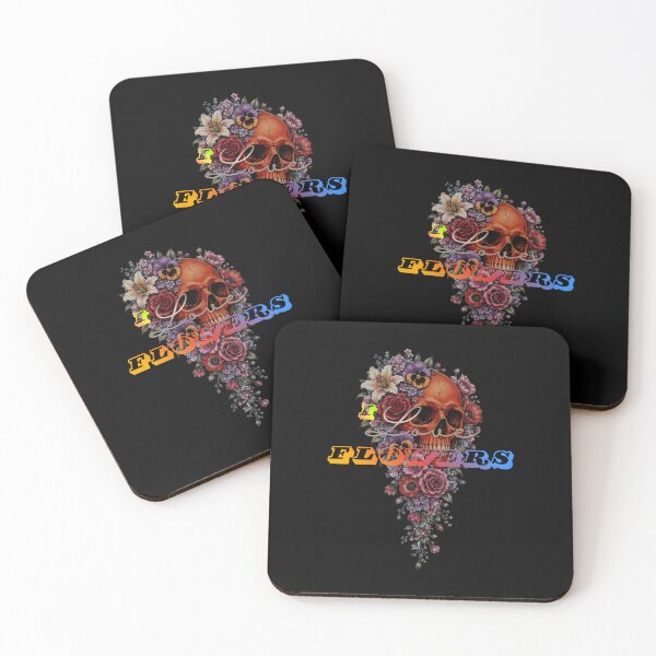 Item preview, I Love Flowers – Floral Skull Dark Aesthetic Design designed and sold by NOXSCORP.