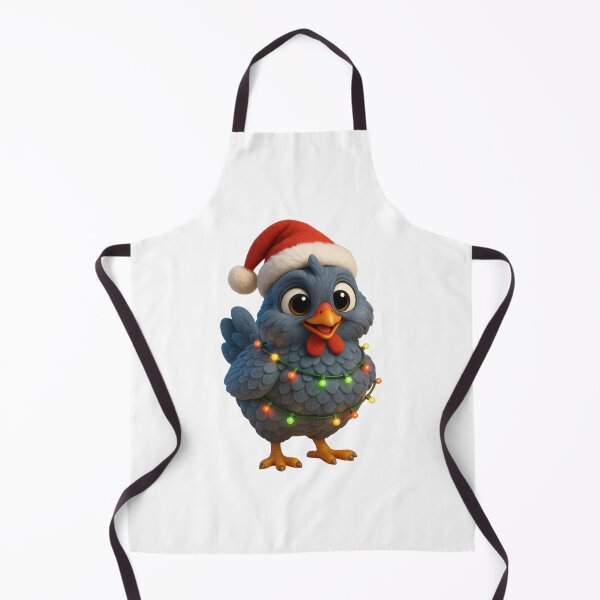 Item preview, Christmas Blue Andalusian Chicken 2 designed and sold by Sillytoe.