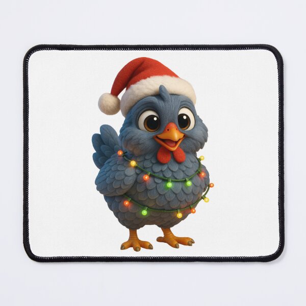 Item preview, Christmas Blue Andalusian Chicken 2 designed and sold by Sillytoe.
