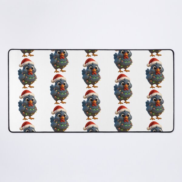 Item preview, Christmas Blue Andalusian Chicken 2 designed and sold by Sillytoe.