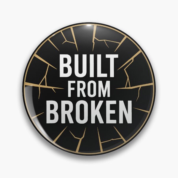Item preview, The Repair Within | Built From Broken Mental Health Sticker | Trauma Recovery Gift for Therapists Veterans & Survivors designed and sold by ُEldalal-Design.