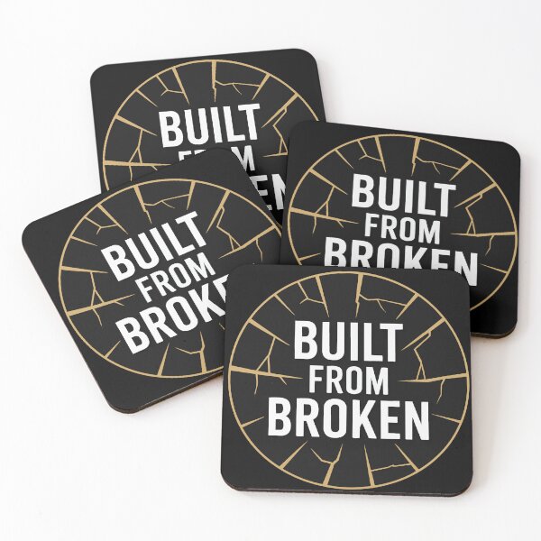 Item preview, The Repair Within | Built From Broken Mental Health Sticker | Trauma Recovery Gift for Therapists Veterans & Survivors designed and sold by ُEldalal-Design.