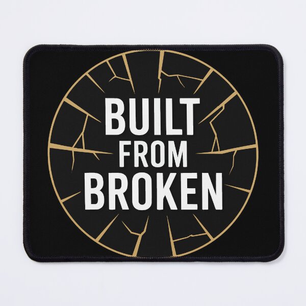 Item preview, The Repair Within | Built From Broken Mental Health Sticker | Trauma Recovery Gift for Therapists Veterans & Survivors designed and sold by ُEldalal-Design.
