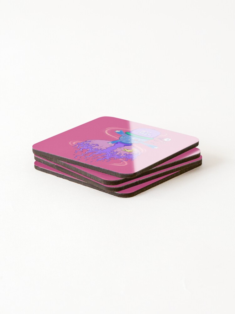 Thumbnail 4 of 5, Coasters (Set of 4), ACID MAN designed and sold by ManuAbstract.