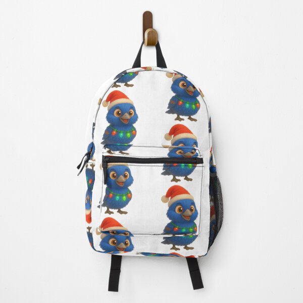 Item preview, Christmas Blue Grosbeak designed and sold by Sillytoe.