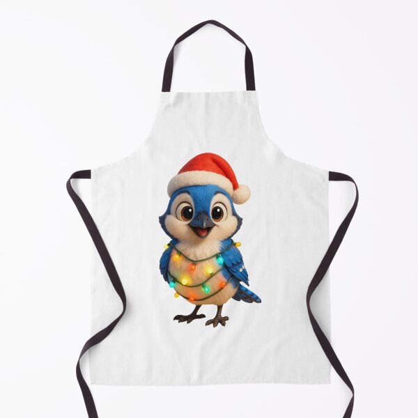Item preview, Christmas Blue Jay designed and sold by Sillytoe.