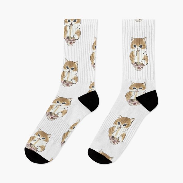 Item preview, Mofusand - Cat Eating Ramen designed and sold by penny555.