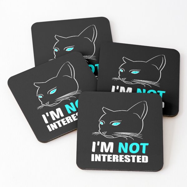 Item preview, Im Not Interested designed and sold by Gustavo Navarro.