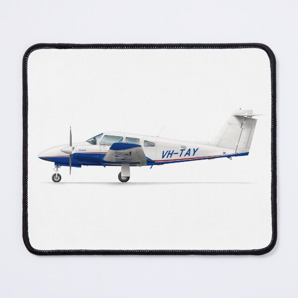 Item preview, PIPER SEMINOLE VH-TAY MOORABBIN FLYING SERVICES designed and sold by Grubby Fingers Aircraft Illustration.