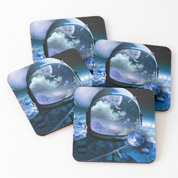Item preview, Somewhere in space. Teal designed and sold by mgro-art.