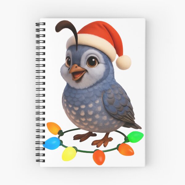 Item preview, Christmas Blue Quail 1 designed and sold by Sillytoe.