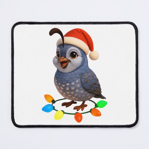 Item preview, Christmas Blue Quail 1 designed and sold by Sillytoe.