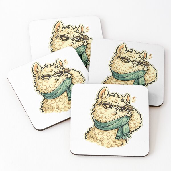Item preview, Too Cool Llama designed and sold by EastEndTownie.
