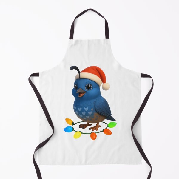 Item preview, Christmas Blue Quail 2 designed and sold by Sillytoe.