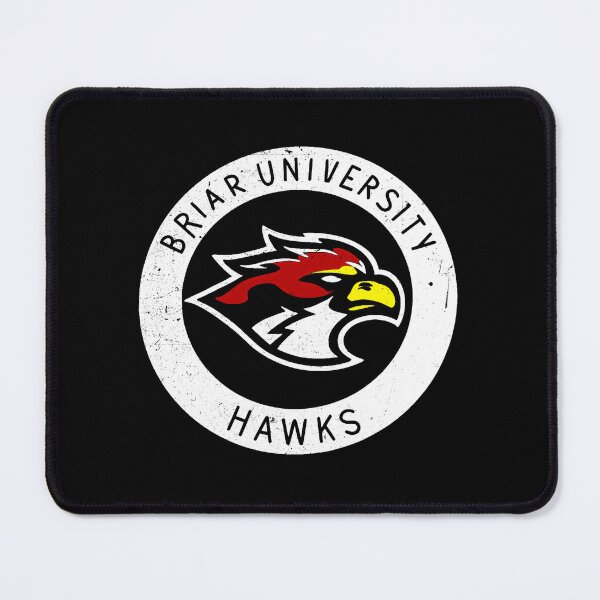 Item preview, Briar University Hawks logo designed and sold by delllsdesigns.