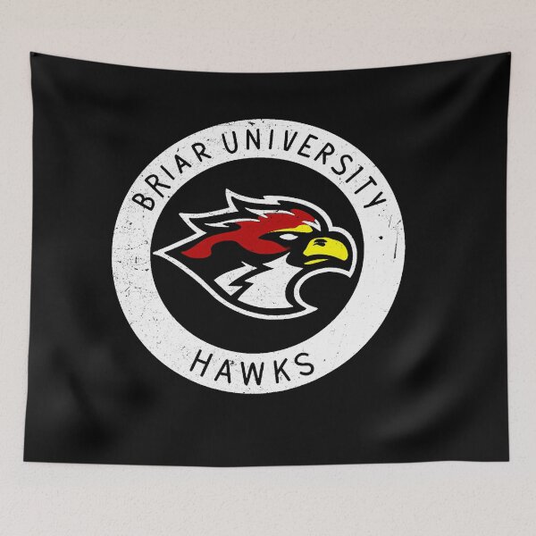 Item preview, Briar University Hawks logo  designed and sold by delllsdesigns.
