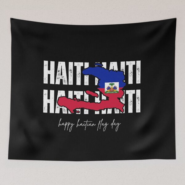 Item preview, Happy Haitian Flag Day Proud Haiti Flag designed and sold by Dondonmart.