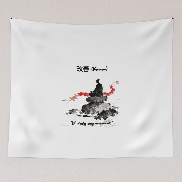 Item preview, kaizen (1% daily improvement) designed and sold by bandarartisan.