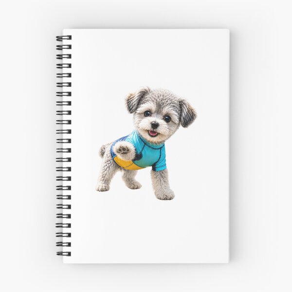 Item preview, Lindo cachorro saludando – Adorable dibujo de un perro esponjoso designed and sold by RinaWorksJP.