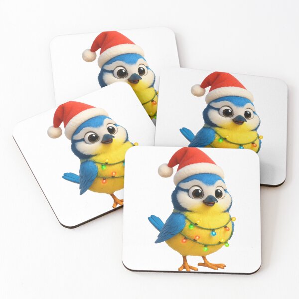 Item preview, Christmas Blue Tit designed and sold by Sillytoe.