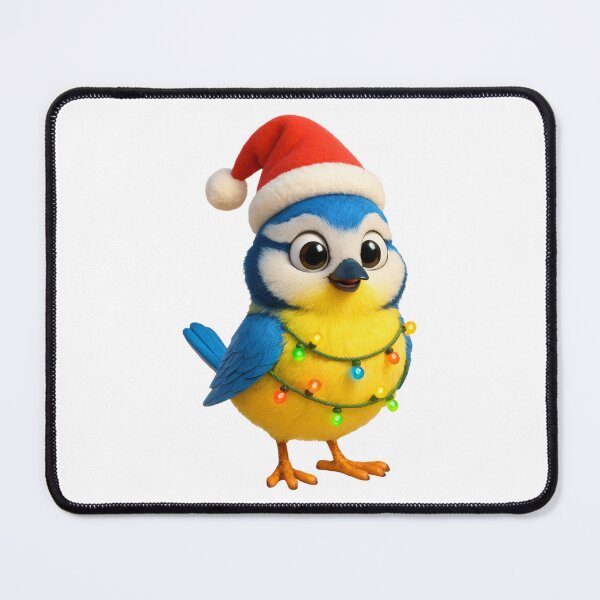 Item preview, Christmas Blue Tit designed and sold by Sillytoe.