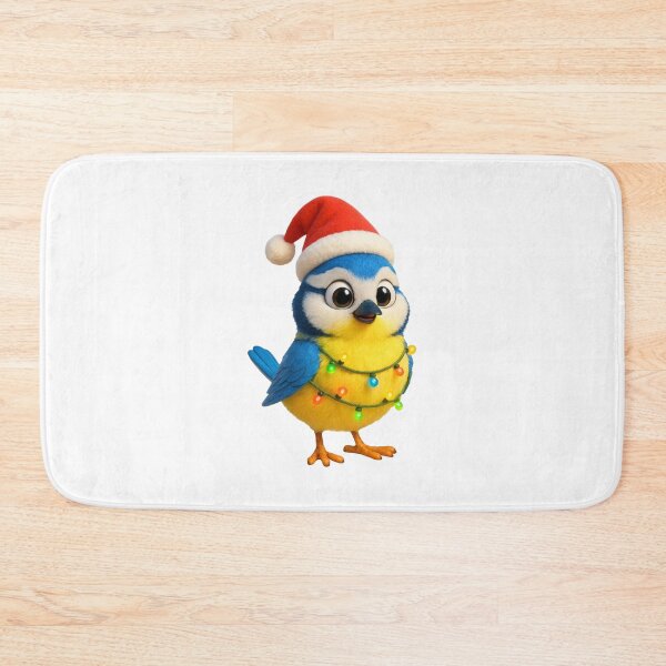 Item preview, Christmas Blue Tit designed and sold by Sillytoe.