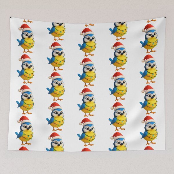 Item preview, Christmas Blue Tit designed and sold by Sillytoe.