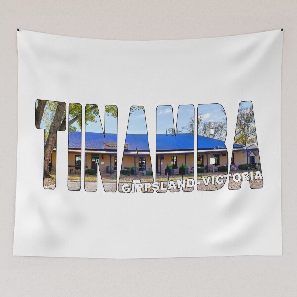 Item preview, TINAMBA - Victoria Gippsland Region Hotel Pub on a Sunny Autumn Day designed and sold by Adam Gormley.