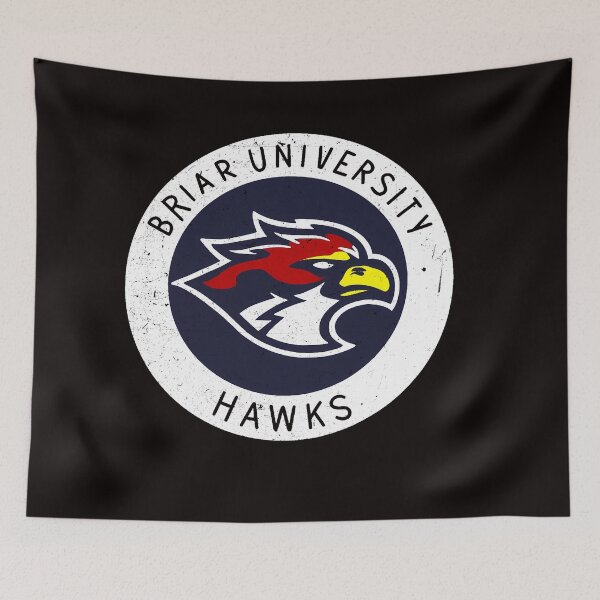 Item preview, Briar University Hawks logo  designed and sold by delllsdesigns.