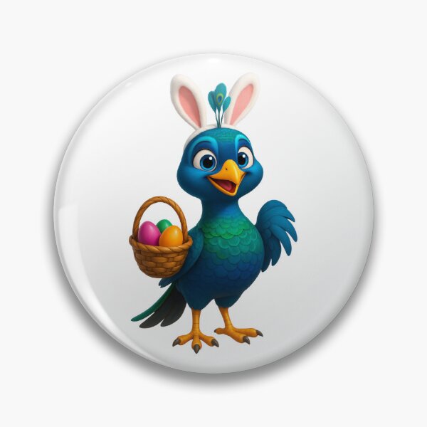 Item preview, Easter Indian Peafowl designed and sold by Sillytoe.