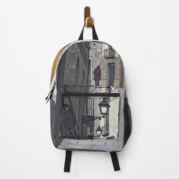 Item preview, A man and a dog in a Barcelona alley designed and sold by Carlos Lorenzo.
