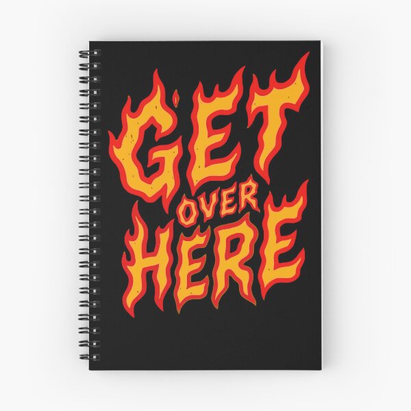 Item preview, Get Over Here Flame Text designed and sold by deathanarchy.