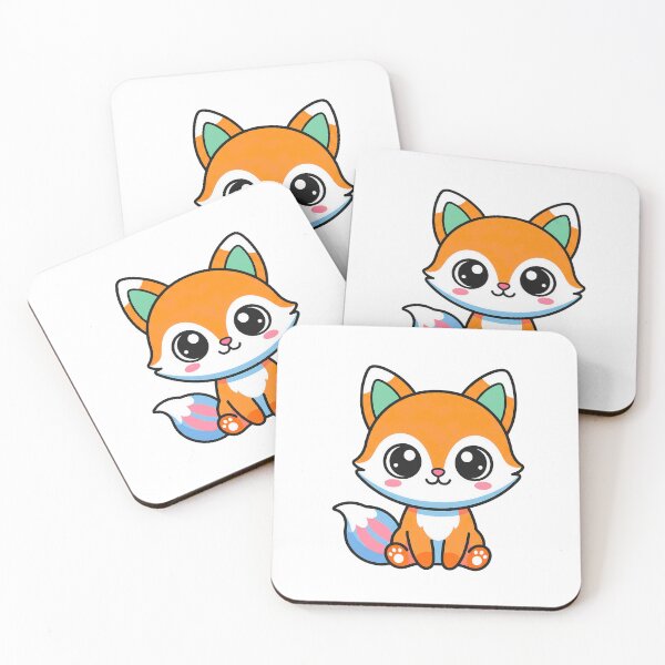 Item preview, Cute Kawaii Fox Baby  designed and sold by sky11PP.