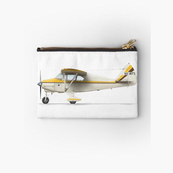 Item preview, Piper PA-20 Tri-Pacer Yellow VH-MTS designed and sold by Grubby Fingers Aircraft Illustration.