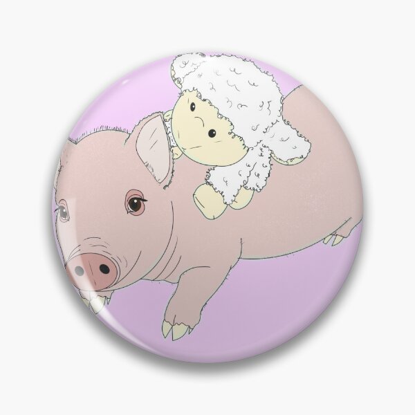 Item preview, Hamish x Pig (purple background) designed and sold by GeolgyMez.Hamish.