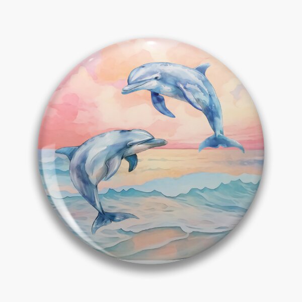 Item preview, Dolphins Leaping designed and sold by DonnaRaquel.