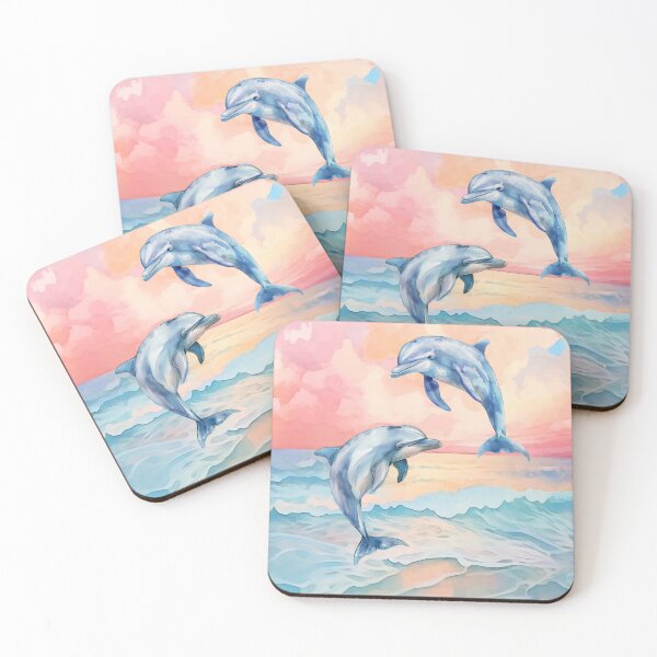 Item preview, Dolphins Leaping designed and sold by DonnaRaquel.